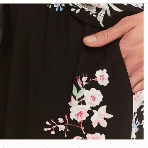 Flora Nikrooz Ladies' Satin Trim Notch Collar PJ Set XL NEW - Picture 6 of 7